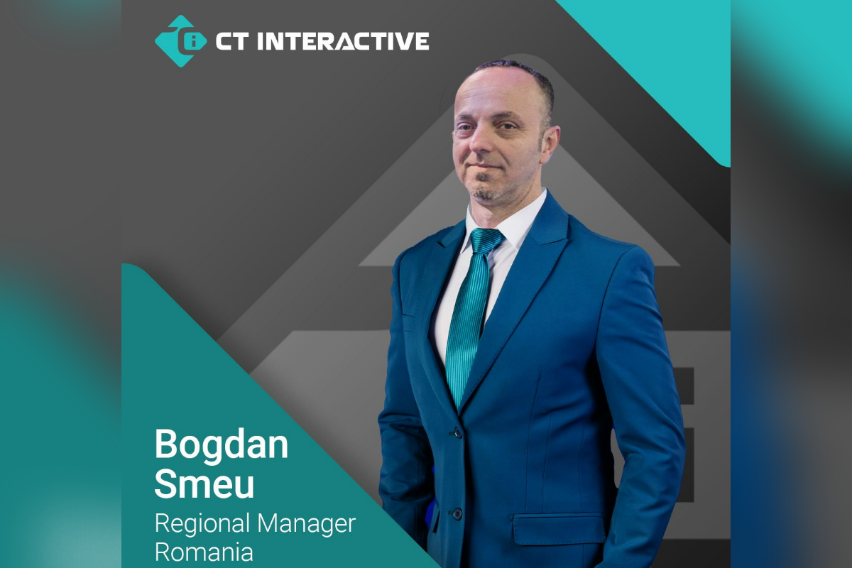 Bogdan Smeu joins CT Interactive as Regional Manager for Romania