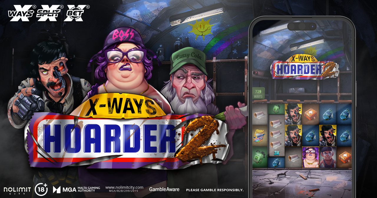 Nolimit City resurfaces in the apocalyptic world of xWays Hoarder 2