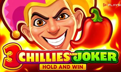 Playson cranks up the heat in 3 Chillies and Joker: Hold and Win