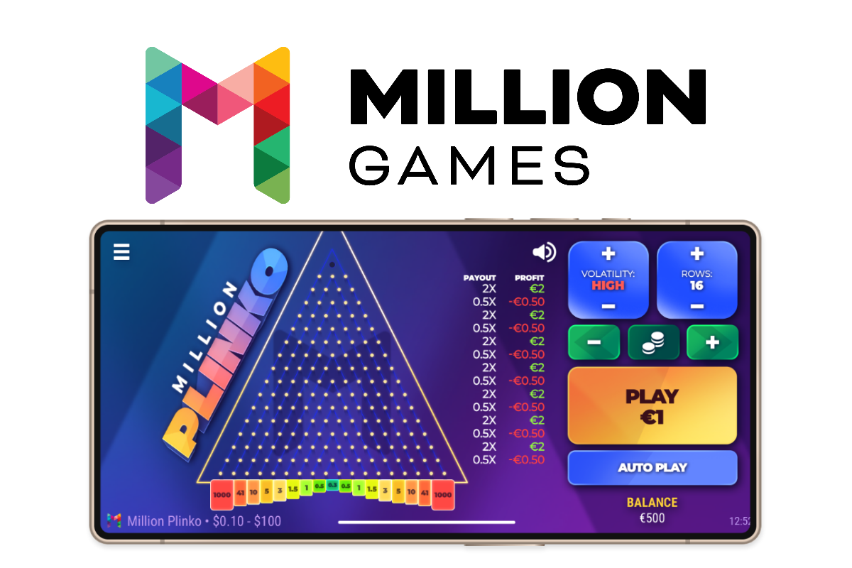 Million Games Unveils Its Latest Innovation: Million Plinko