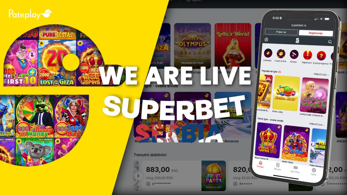 Pateplay and Superbet expand their strategic partnership in Serbia