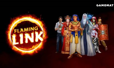 GAMOMAT launches its new Flaming Link series with Ramses Book Flaming Link