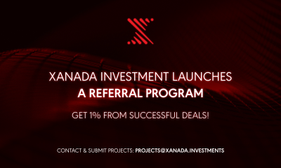 Recommend a Startup & Earn 1% of Multi-Million Dollar Investments with Xanada Investments