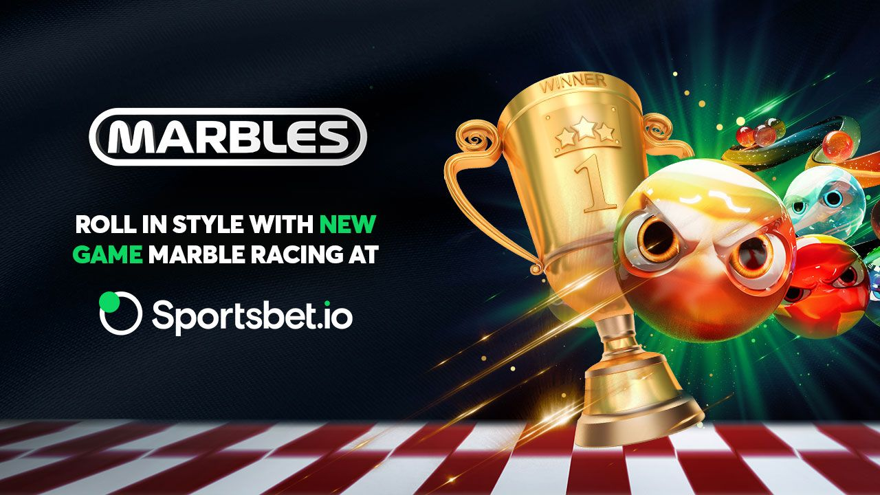 Roll in style with new game Marble Racing at Sportsbet.io