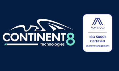 Continent 8 achieves ISO 50001 certification, championing responsible energy management in its data centres