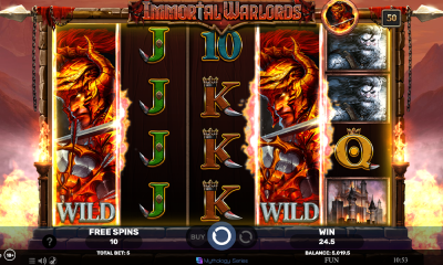 Spinomenal releases Immortal Warlords