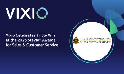 Vixio Celebrates Triple Win at the 2025 Stevie® Awards for Sales & Customer Service