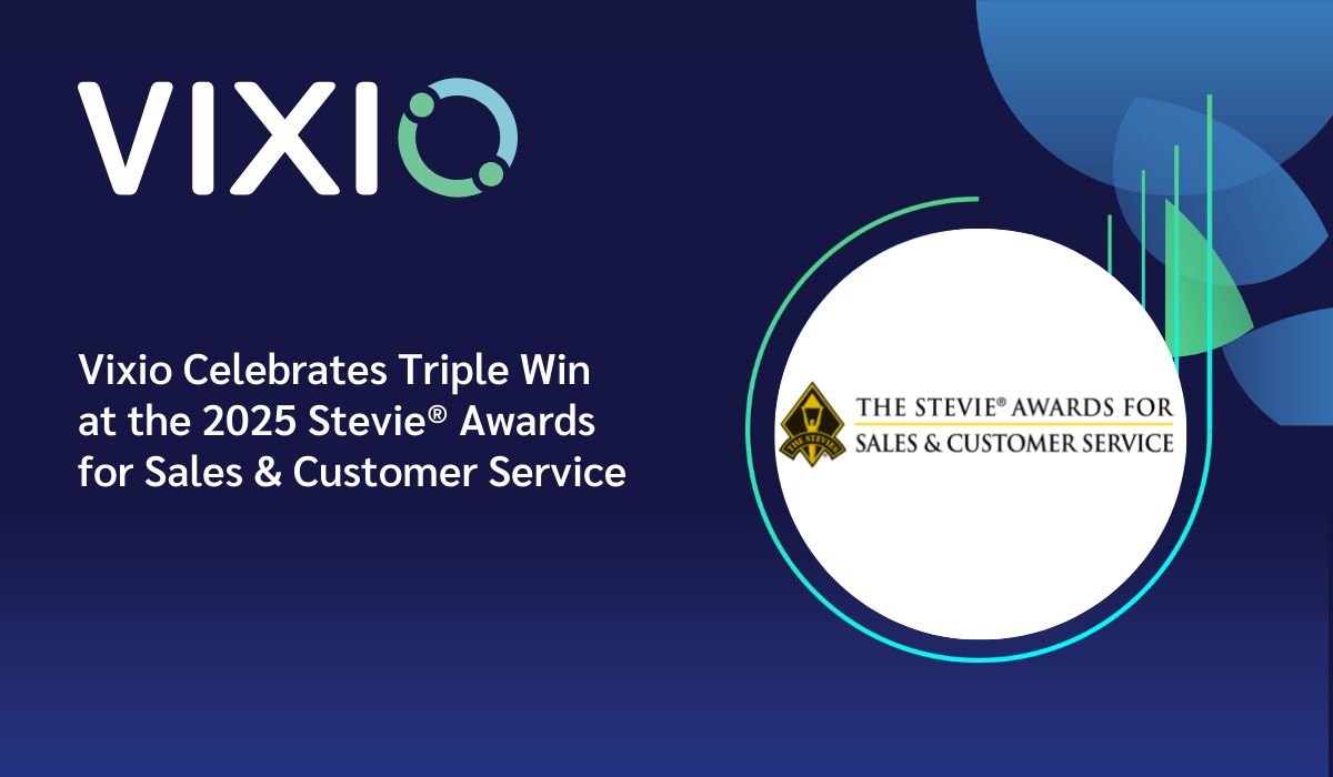 Vixio Celebrates Triple Win at the 2025 Stevie® Awards for Sales & Customer Service