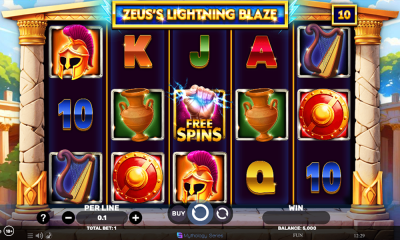 Spinomenal strikes it big with Zeus’s Lightning Blaze