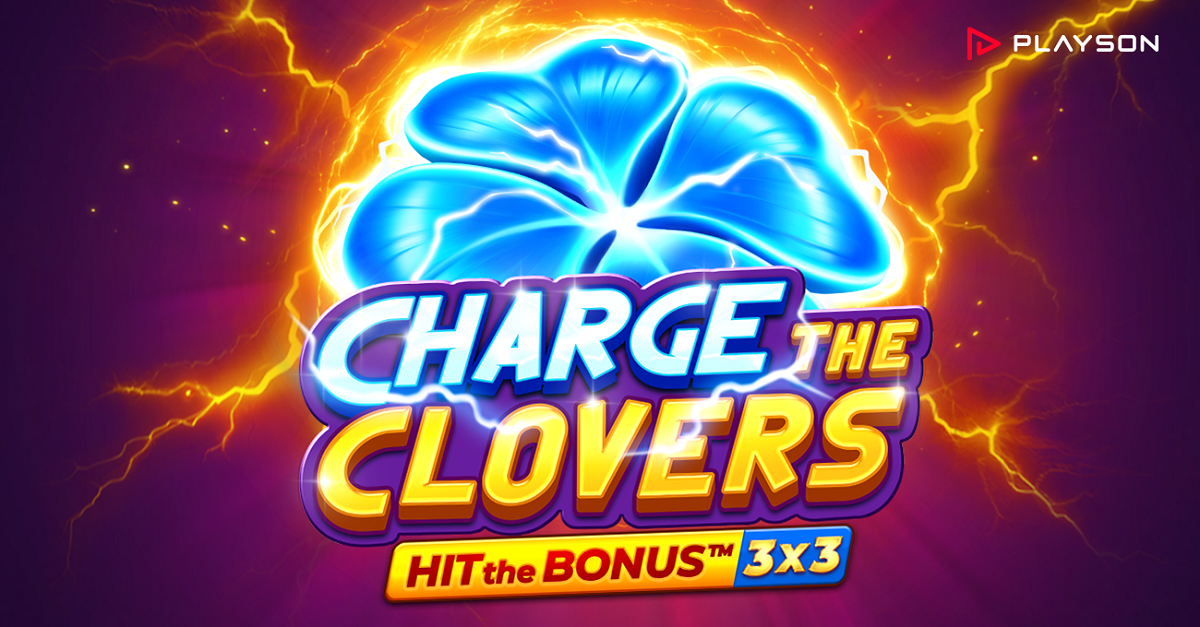 Embark on a high voltage adventure in Playson’s Charge the Clovers: Hit the Bonus™