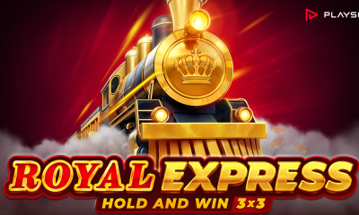 Step into a world of golden luxury in Playson’s Royal Express: Hold and Win