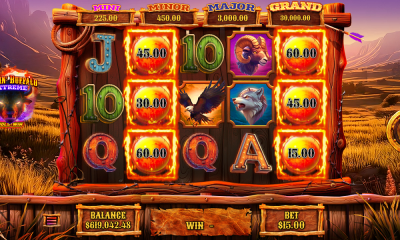 Join the big win stampede in Blazin’ Buffalo Extreme Hold & Win from Rival