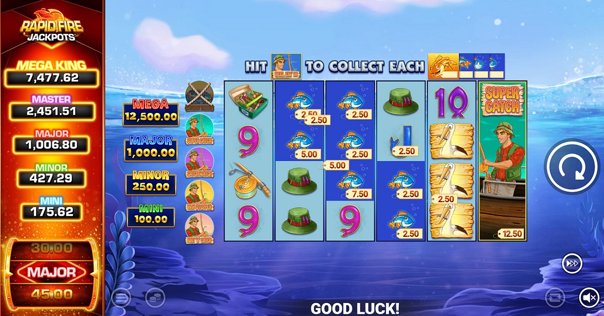 Reel in upgraded riches with Fishin’ Frenzy Even Bigger Fish 2™