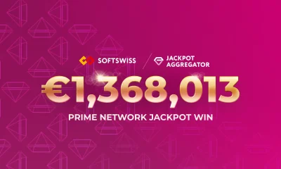 SOFTSWISS Prime Network Jackpot Hits €1,368,013 in latest draw