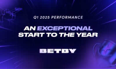 BETBY ACCELERATES INTO 2025 WITH TRIPLE-DIGIT GROWTH IN Q1