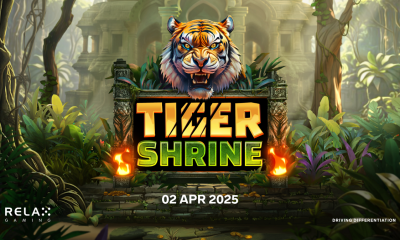 Relax Gaming roars into action with the release of Tiger Shrine