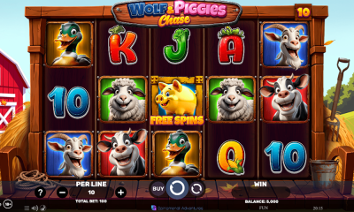Spinomenal releases Wolf & Piggies Chase