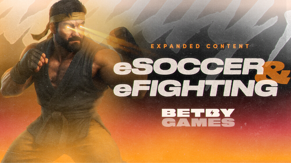 BETBY EXPANDS E-SIM GAME PORTFOLIO WITH NEW eSOCCER AND eFIGHTING TITLES