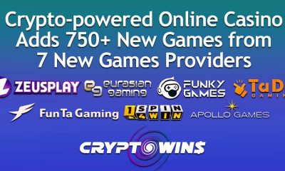 CryptoWins Supercharges Its Casino with 750+ New Games from 7 Cutting-Edge Providers