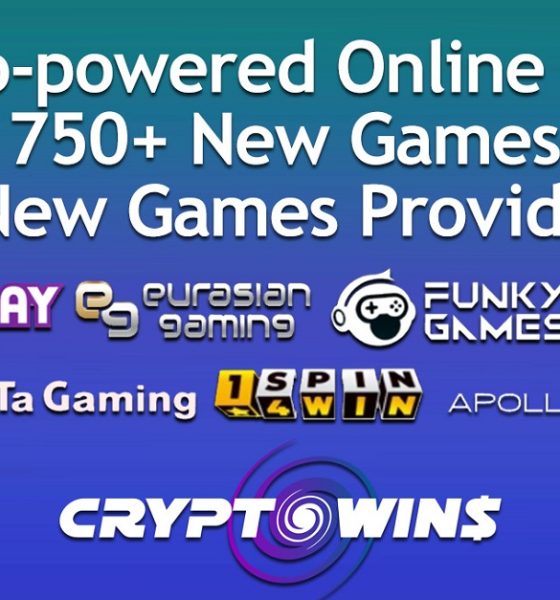 CryptoWins Supercharges Its Casino with 750+ New Games from 7 Cutting-Edge Providers