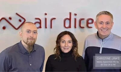 Air Dice Group Appoints Christine Jinks as Managing Director, Air Dice Services Malta and Air Dice Services UK