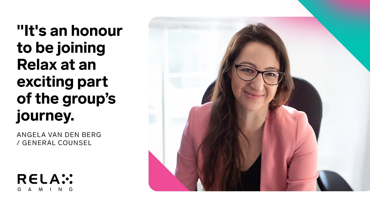 Relax Gaming appoints Angela van den Berg as General Counsel