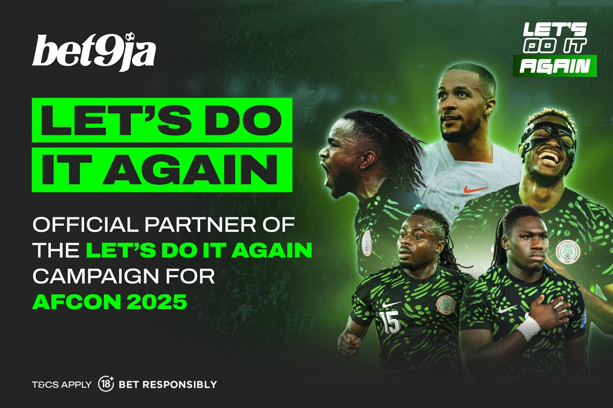 Logifuture-powered Bet9ja renews support for Nigeria national team with ‘Let’s Do It Again’ campaign ahead of AFCON 2025