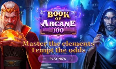 Power Within the Pages - Just Slots Conjures Latest Game, Book of Arcane 100