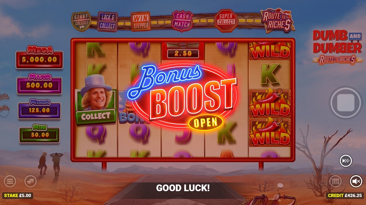 Blueprint Gaming™ embarks on a road trip to remember in Dumb and Dumber™ Route to Riches