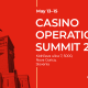 EGT will be a gold sponsor of Casino Operations Summit 2025