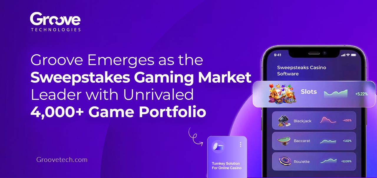 Groove Sweepstakes Launch Over 4000 Games