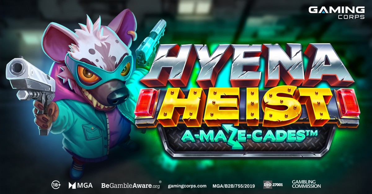 Gaming Corps Unleashes Hyena Heist A-MAZE-CADES™