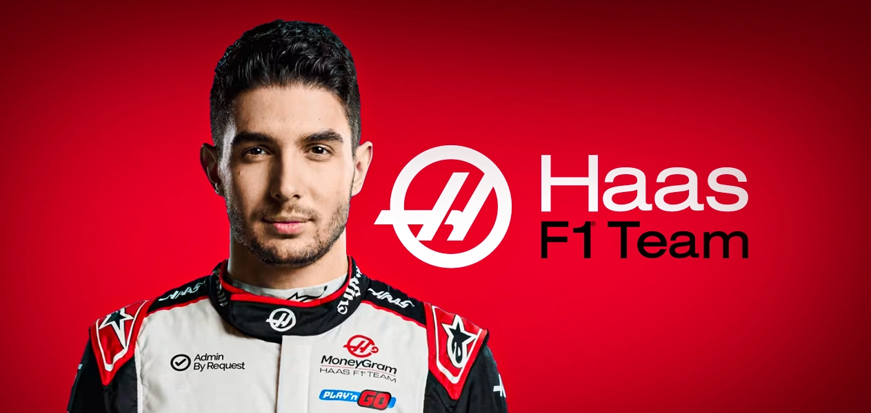 Play'n GO Music and MoneyGram Haas F1 Team Drop Esteban Ocon’s High-Octane Playlist: ‘Ocon’s Drive’