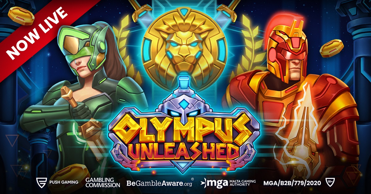 Push Gaming ascends to new heights with mythic new release Olympus Unleashed
