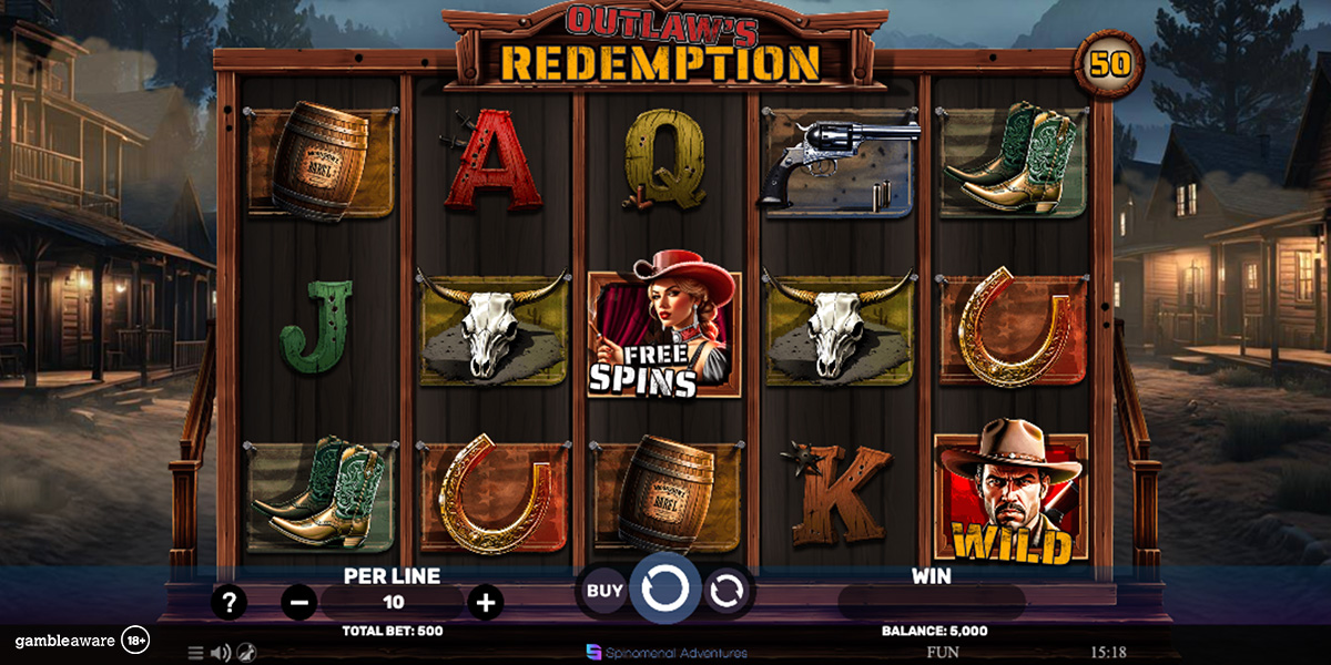 Spinomenal releases Outlaw’s Redemption