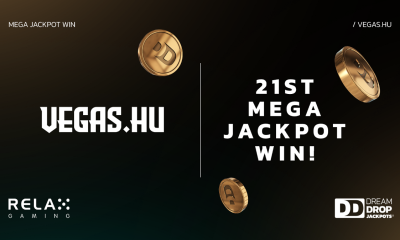Relax Gaming celebrates twenty-one Mega Jackpot winners as Hungarian player hits Dream Drop prize