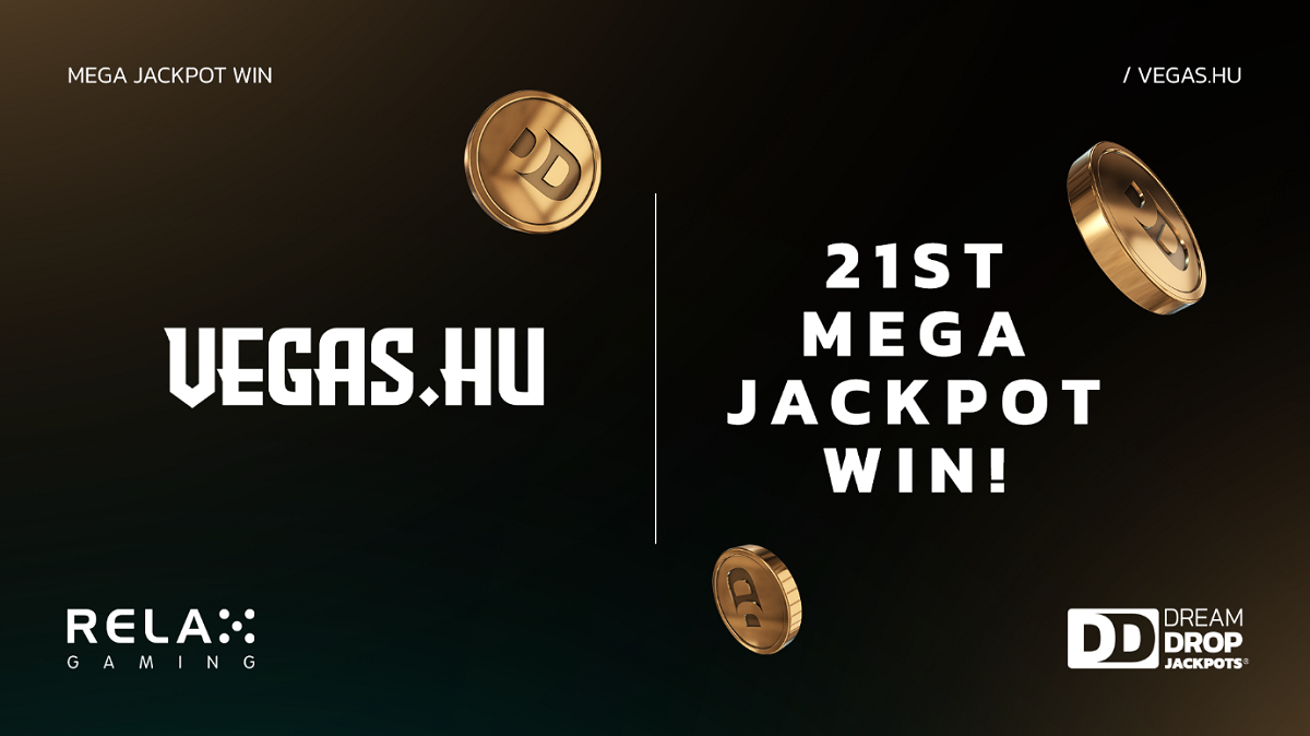 Relax Gaming celebrates twenty-one Mega Jackpot winners as Hungarian player hits Dream Drop prize