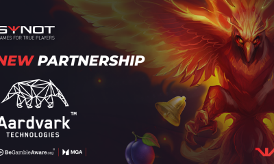 SYNOT Games Partners with Aardvark Technologies