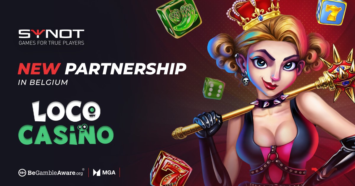 SYNOT Games expands in Western Europe, partnership with Belgium’s Loco Casino