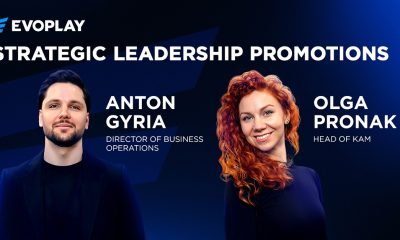 Evoplay announces strategic leadership promotions to support global growth