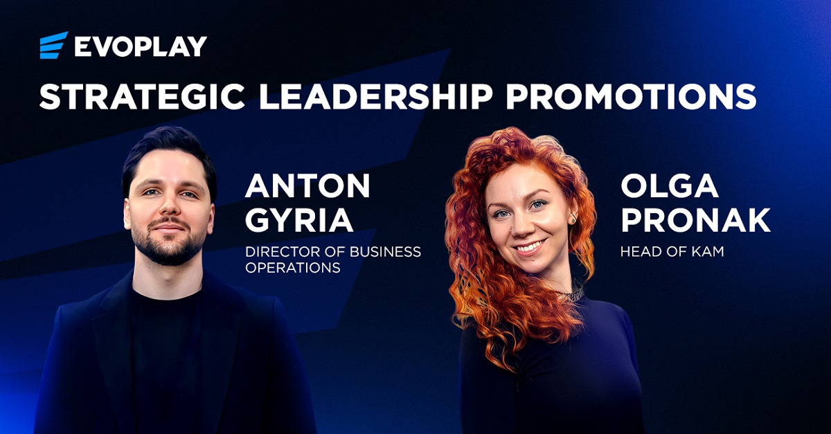 Evoplay announces strategic leadership promotions to support global growth
