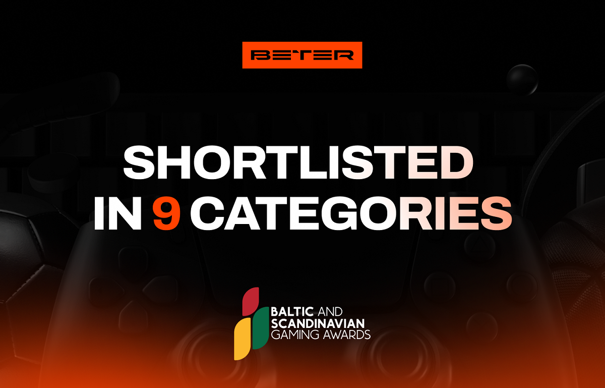 BETER Shortlisted in Nine Categories at the Baltic and Scandinavian Gaming Awards 2025