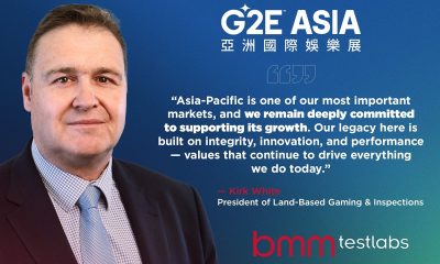 BMM INNOVATION GROUP REINFORCES ASIA-PACIFIC LEADERSHIP AT G2E ASIA MAY 7-9, CONTINUING TO DRIVE GROWTH THROUGH TRUSTED PRODUCT COMPLIANCE AND DIGITAL GAMING SERVICES
