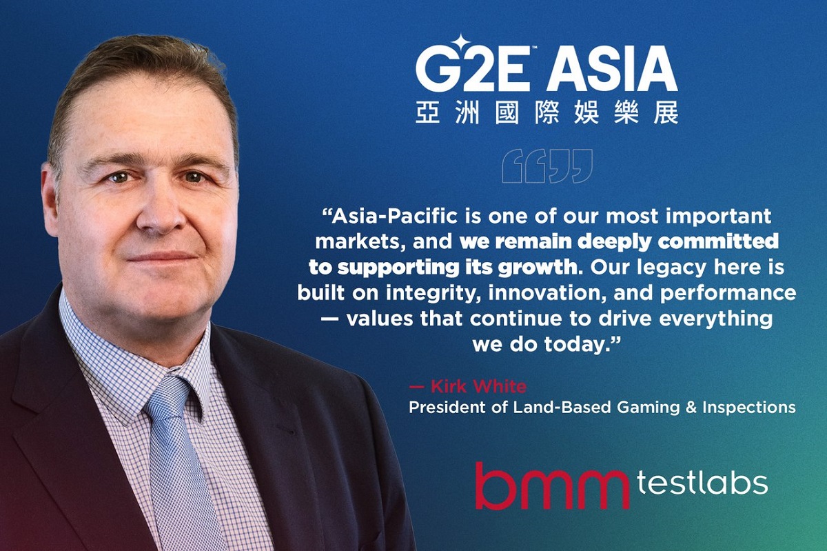 BMM INNOVATION GROUP REINFORCES ASIA-PACIFIC LEADERSHIP AT G2E ASIA MAY 7-9, CONTINUING TO DRIVE GROWTH THROUGH TRUSTED PRODUCT COMPLIANCE AND DIGITAL GAMING SERVICES