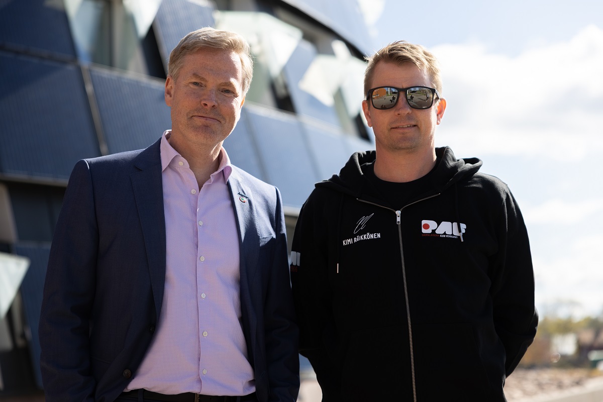 Kimi Räikkönen and Paf will begin Partnership