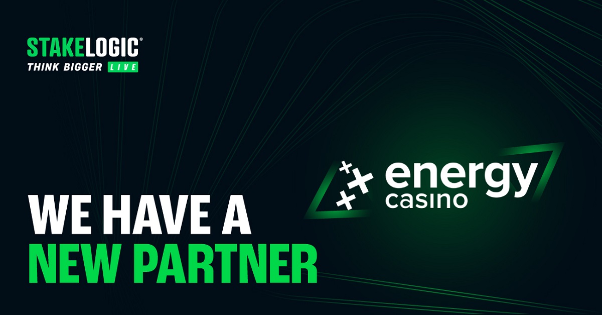 Energy Casino amps up the action with Stakelogic Live partnership