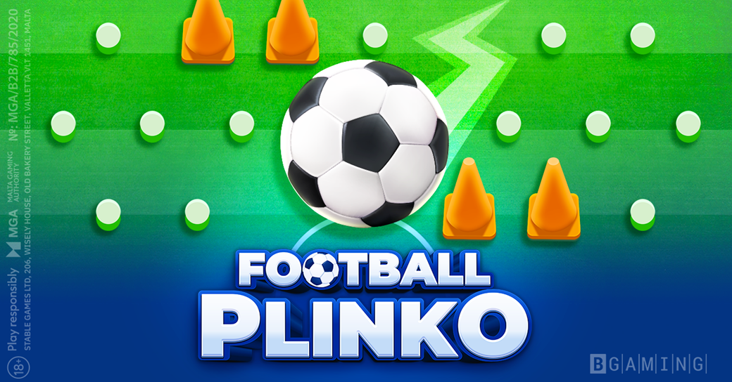 Experience perfectly timed fun with BGaming’s Football Plinko