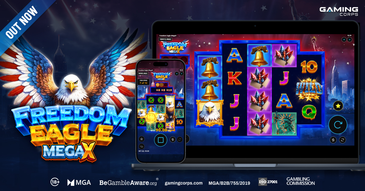 Gaming Corps Spreads Its Wings with Freedom Eagle – A High-Flying, Patriotic Adventure
