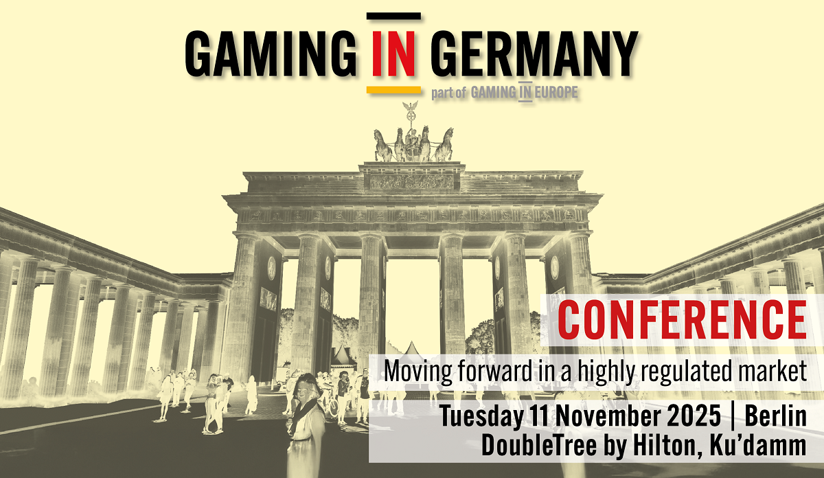 Gaming in Germany Conference: November 11, 2025 | Save the date!