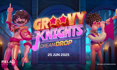 Relax Gaming gets the party started with Groovy Knights Dream Drop